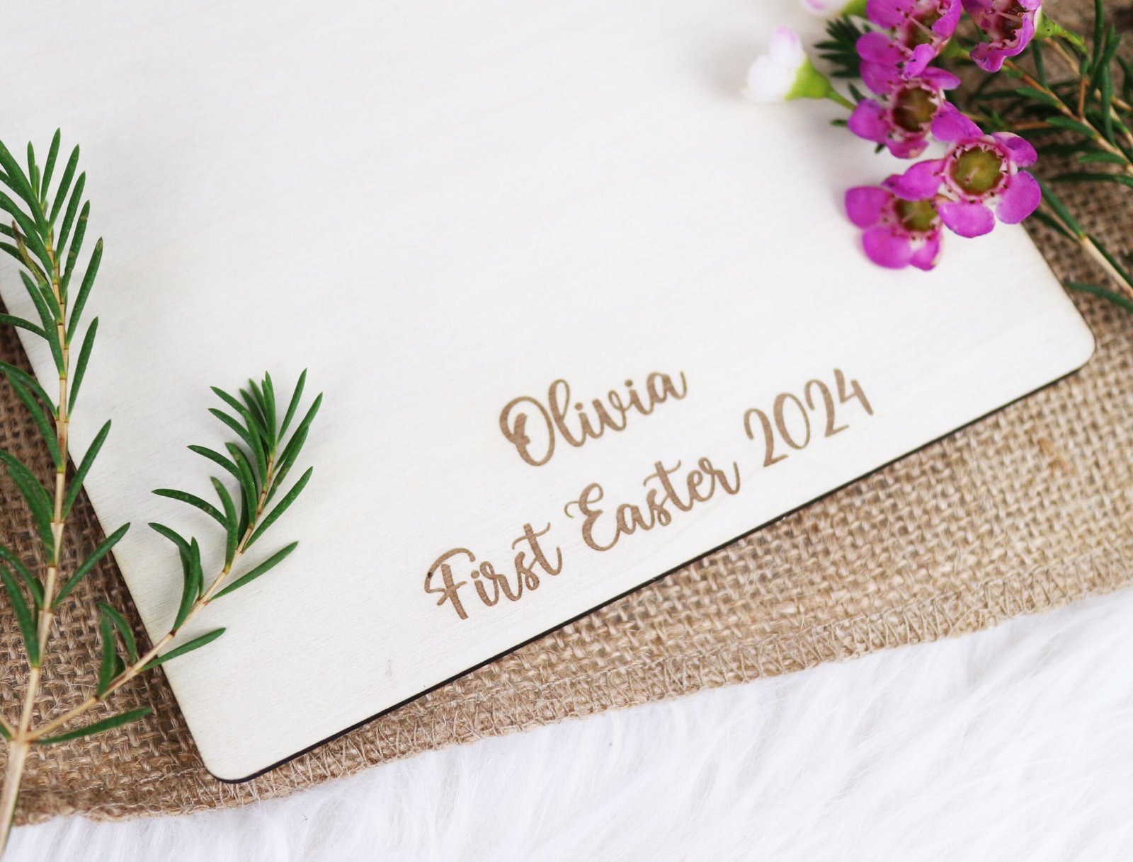 Personalised Baby’s First Easter Footprint Keepsake - Personalised DIY Baby’s First Easter Footprint - Image 9